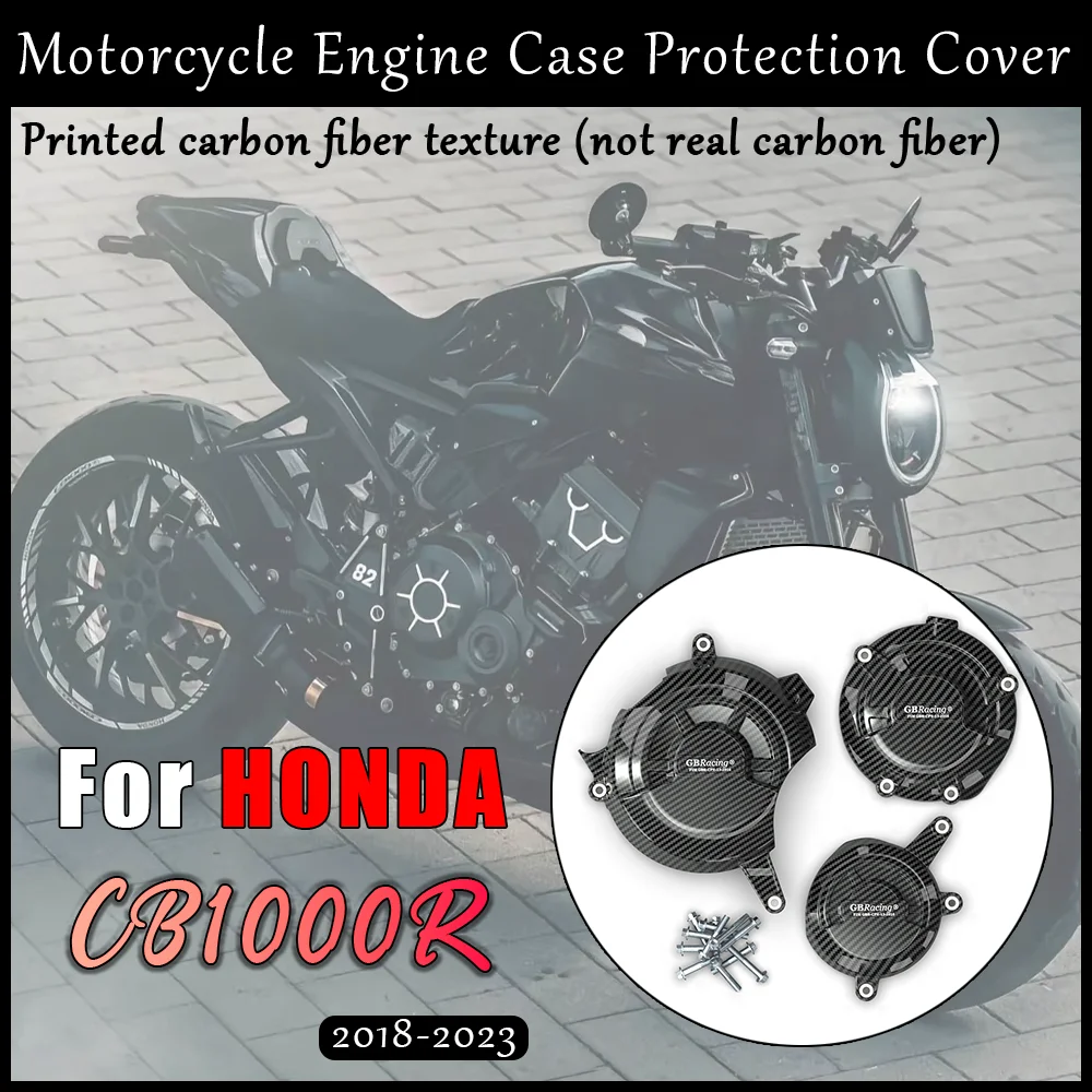 

Motorcycle Engine Protection Cover For HONDA CB1000R 2018-2023 GBRacing Engine Case Protector Alternator Clutch Protection Cover