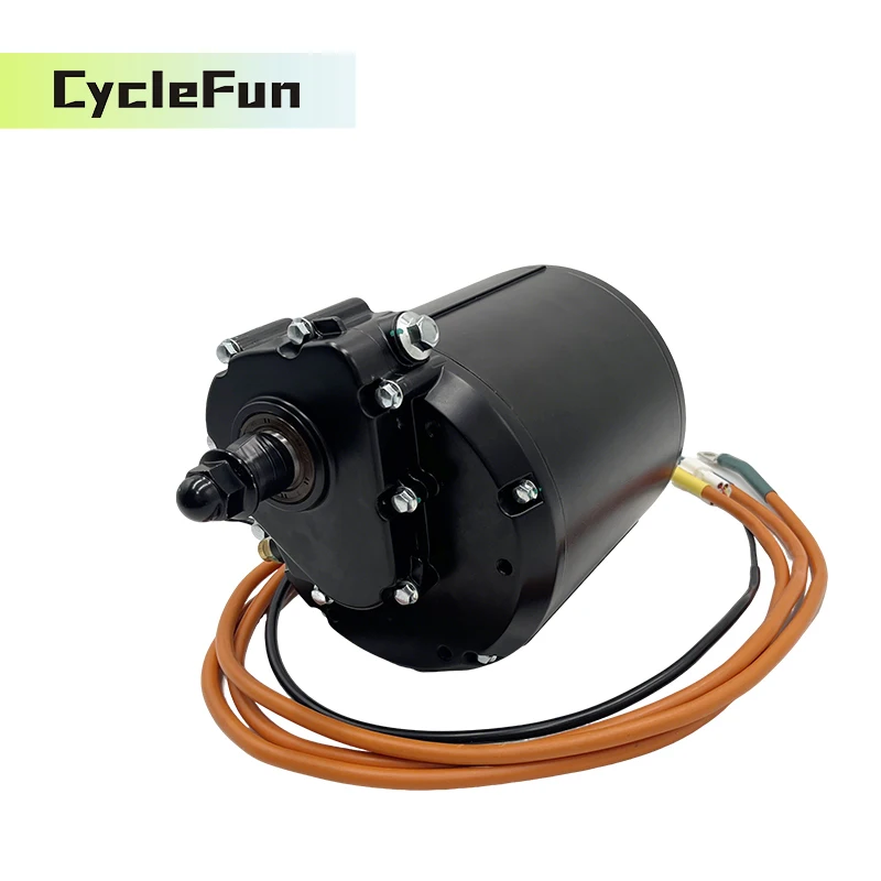 QS138 90H V3 Water Cooling Mid-Drive Motor 4000w PMSM with ND72680 Fardriver Controller Conversion Kits