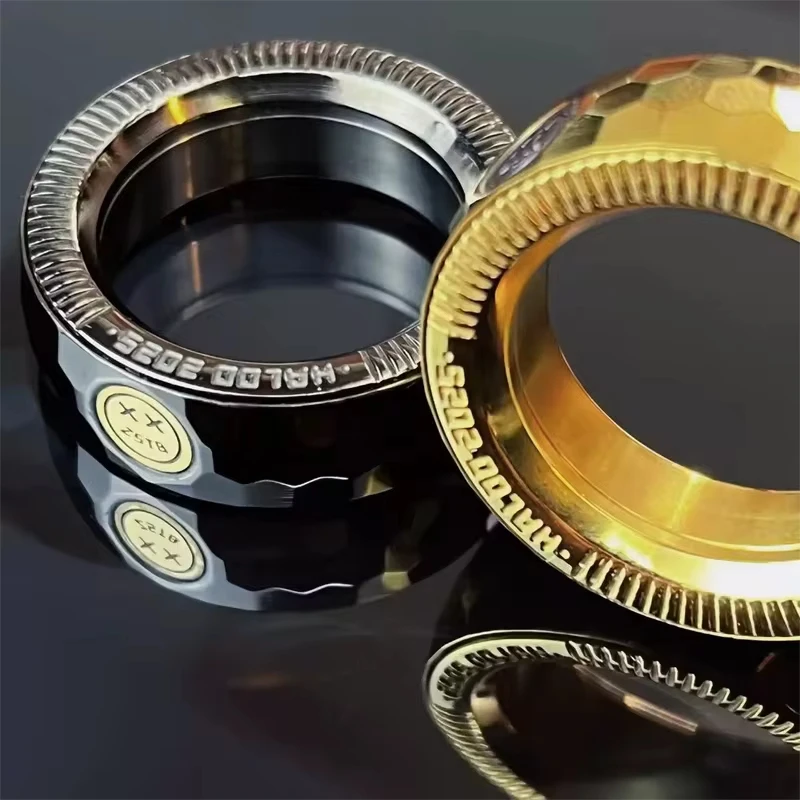 EDC Toys Fidget Toys Fidget Spinner Stainless Steel Ring with Mechanical Sound for Stress Relief and ADHD Focus​