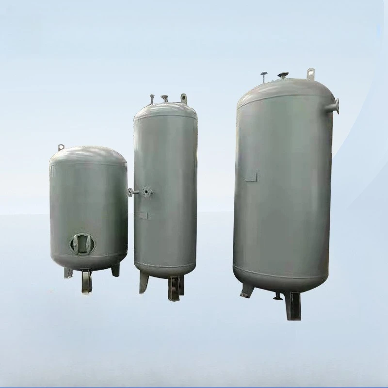 Gas storage Carbon steel Stainless steel pressure  1/2 cubic 8kg air nitrogen buffer  Steam