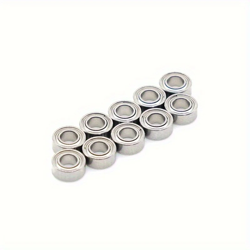 (10 Stück) MR63ZZ Lager (10 Stück) 3 x 6 x 2,5 mm Miniatur-MR63 ZZ-Kugellager L630ZZ MR63Z