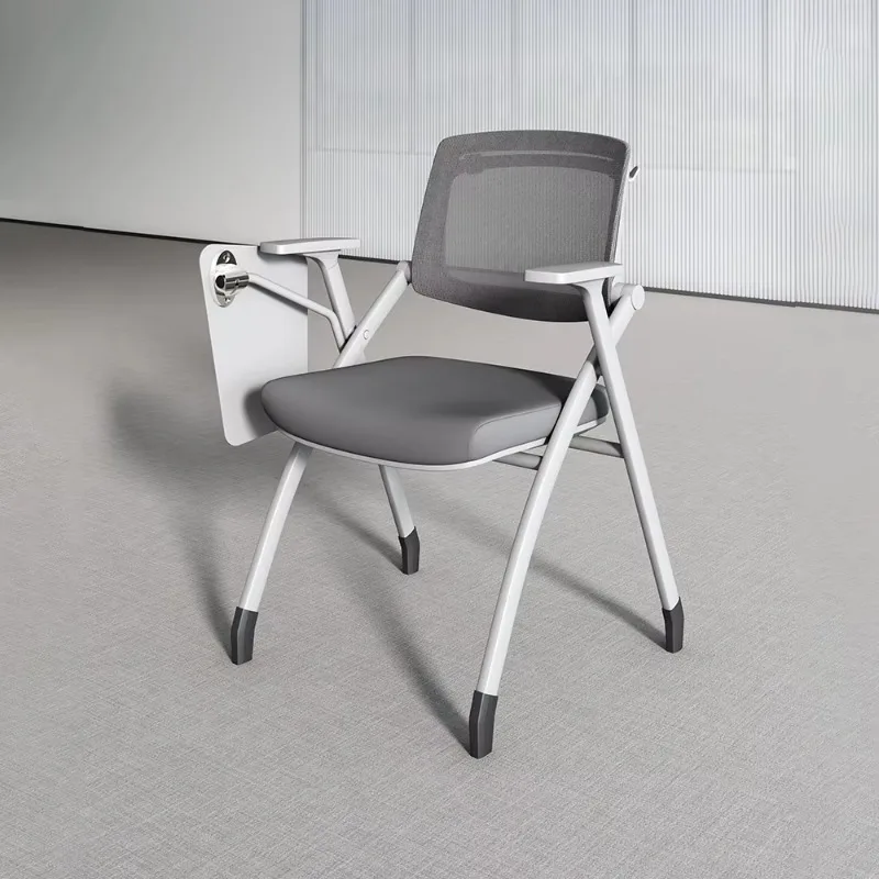 كراسي مدرسية قابلة للطي للتدريب على الأثاث في الفصل الدراسي، كرسي بذراع للتدريب على الكبار، كرسي طاولة الدراسة لمدرسة التدريب #5