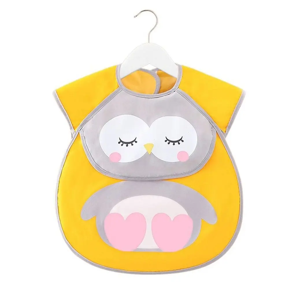 

Cartoon Saliva Towel Burp Apron Anti-dirty Penguin Duck Animal Pattern Baby Coverall Baby Stuff Baby Bib Baby Eating Artifact