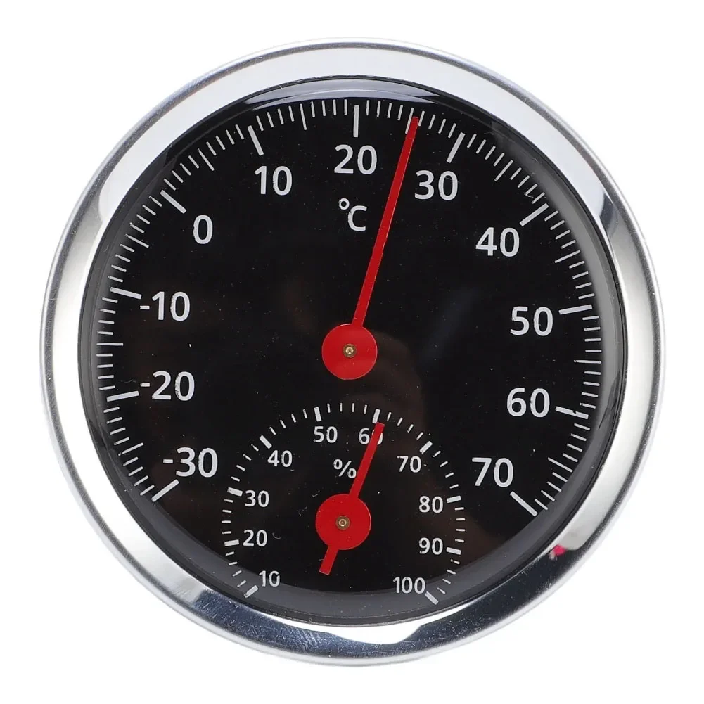 For Car For Greenhouse Dashboard Gauge Car Thermometer For Dashboard Monitoring Temperature And Humidity Levels