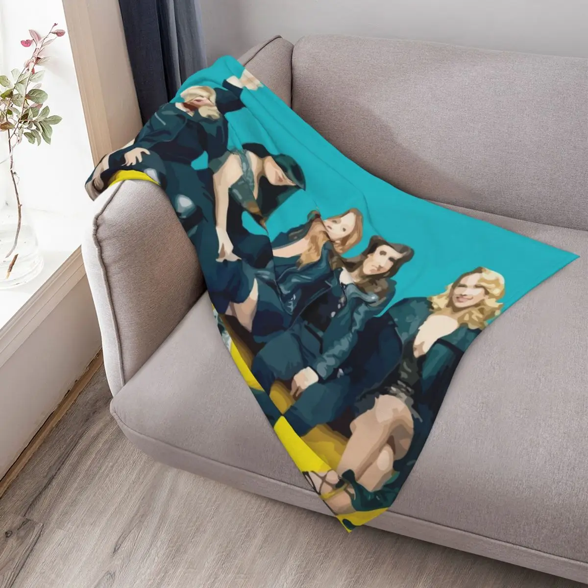 Pitch Perfect 3 Poster Throw Blanket Moving Hair Luxury Designer Polar Blankets #3