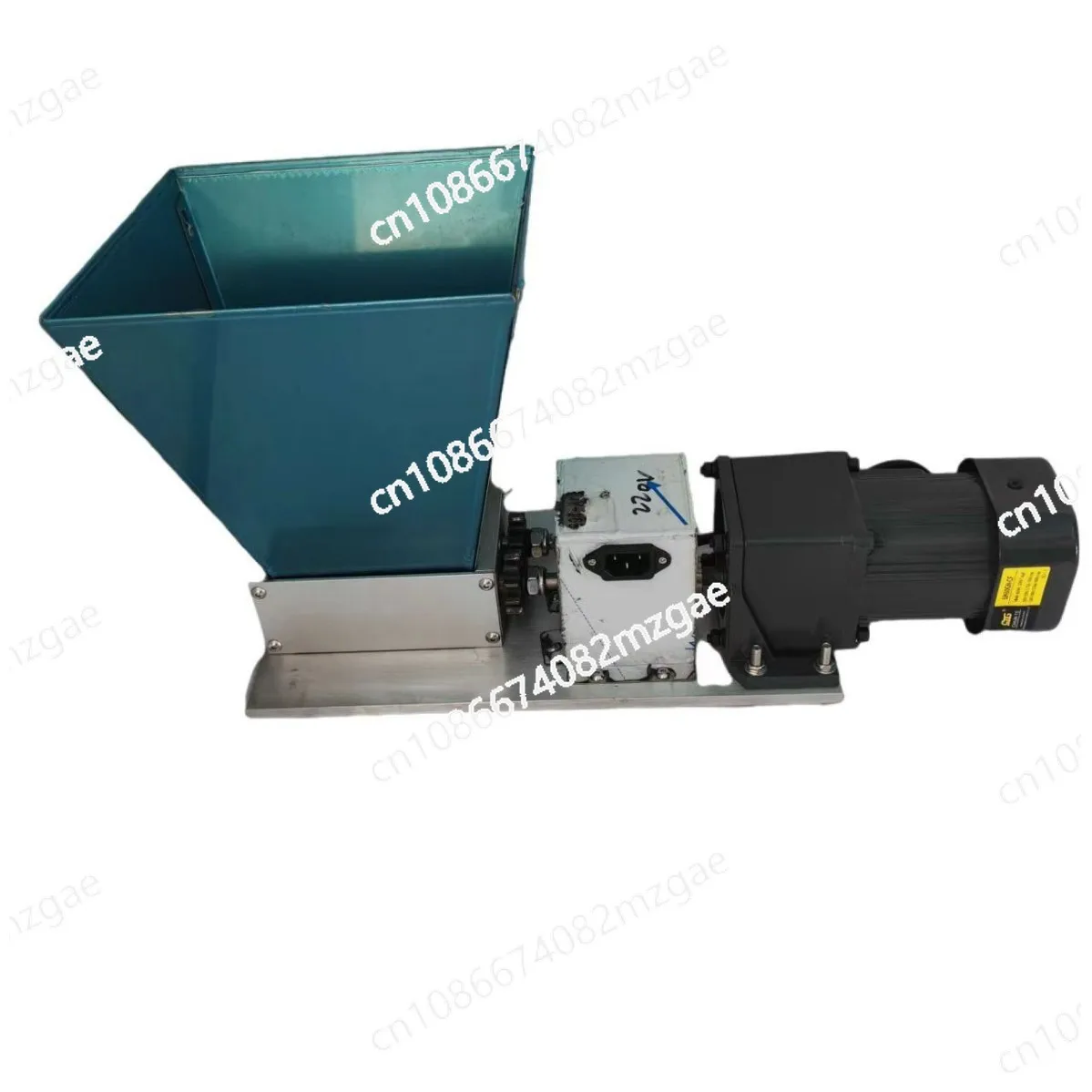 Electric Stainless Steel Roller Malt Grinder Dry Grinding Barley Grinding Home Brewing Food Grade Grinder