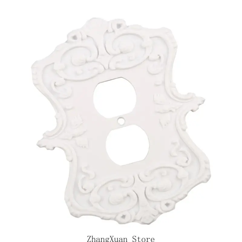 Wandplatteneinfassung mit erhabenem dekorativem Blatt- und Schriftdetail 3XUF – Detail 3
