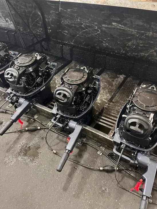 Low-Fuel-Consumption 40HP Optional Power Tilt Boat Motor for Inflatables