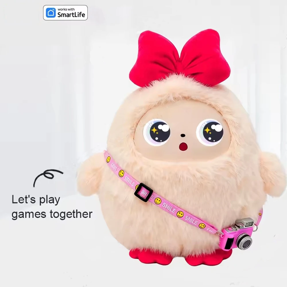 ตุ๊กตา AI อัจฉริยะ มีเสียงพูด ตา LED สนทนาได้หลายภาษา เล่นเกมส์ได้ เป็นเพื่อนเล่นอารมณ์ดี ร้องเพลง เล่าเรื่อง