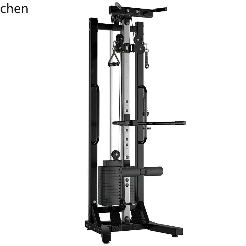 JX-21Multifunctional Unilateral Bird Gantry Fitness Equipment Family High Pull-down Clip Chest  Pull Rowing Training Equipment