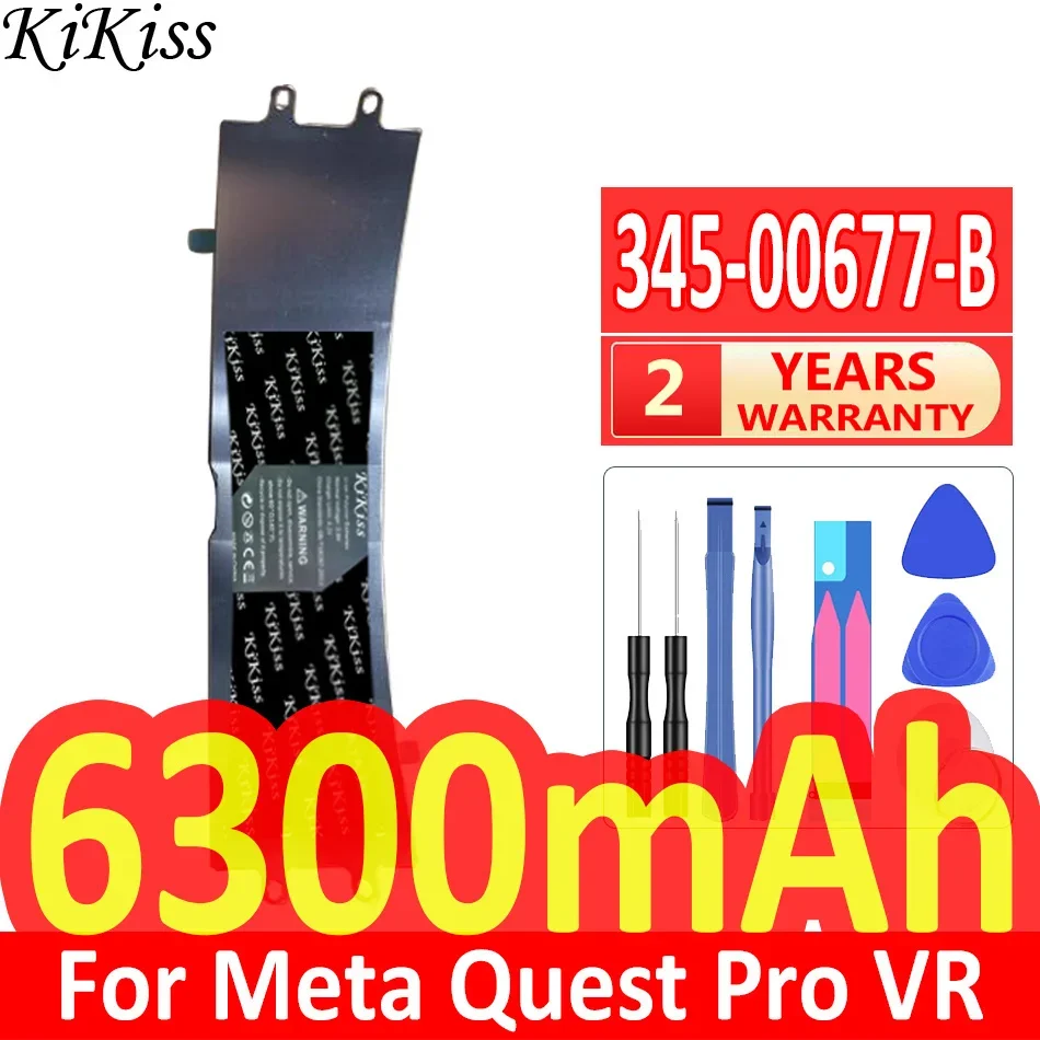 

Мощный аккумулятор KiKiss 6300 мАч для Meta Quest Pro 345-00677-B VR