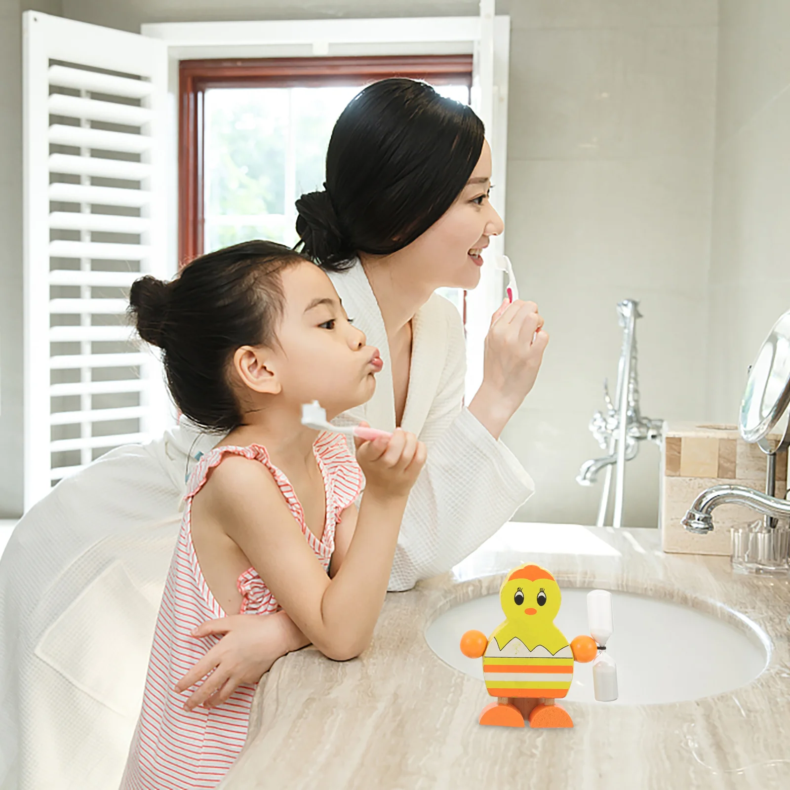 2Pcs Sand Timer Kids Tooth Brushing Sand Timer Cute Hourglass Decor 3 Minute Timers (Random Style) 3 minute sand timer