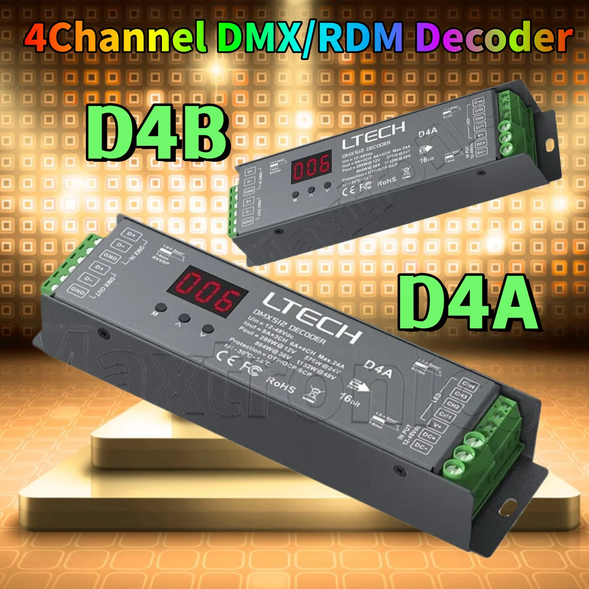 New 4Channel Dmx/Rd…