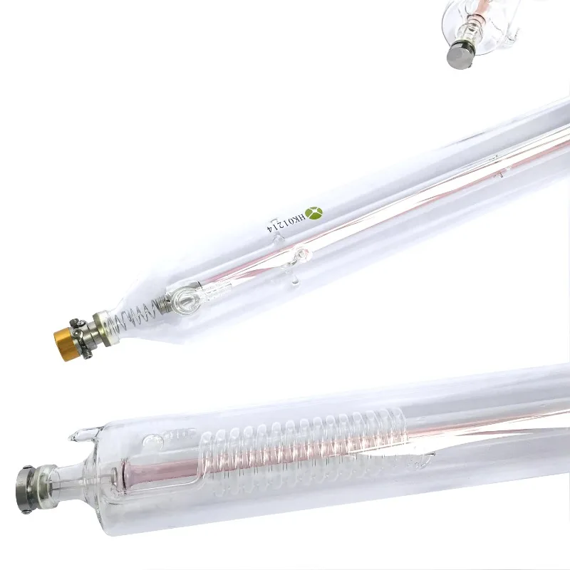 

LASERPWR 130 Watt CO2 Laser Tube Original GSI Technology Positive High Voltage Series HLC130 Long Warranty 18 Months Glass Metal
