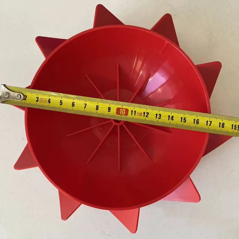 Pipeline fan blade Oblique flow Wind wheel  for HF200 8 inches Exhaust ventilation fan impeller component D-type hole 10mm