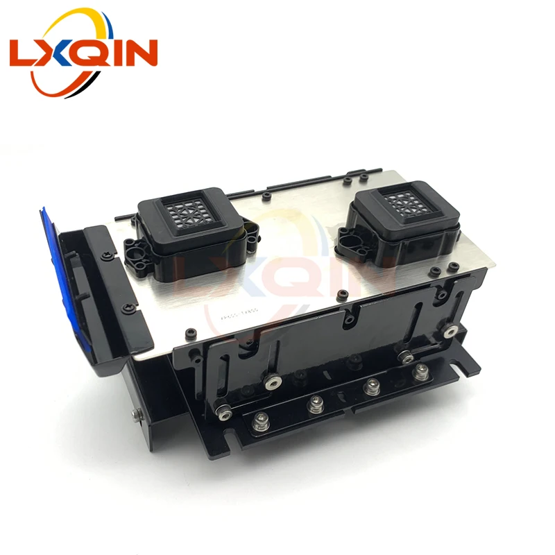 LXQIN double head xp600 auto capping station with carriage plate pump assembly for Galaxy printer with capping