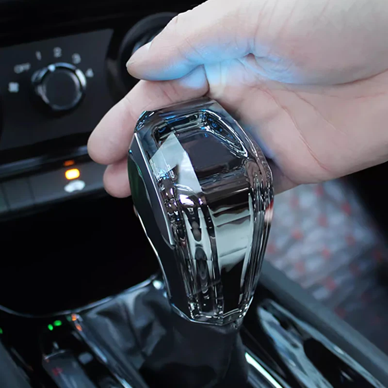 

With LED illuminated Gearbox Handle For Infiniti Q5L Q60 QX80 Q70 JX EX FX crystal Gear shift knob modified car accessories