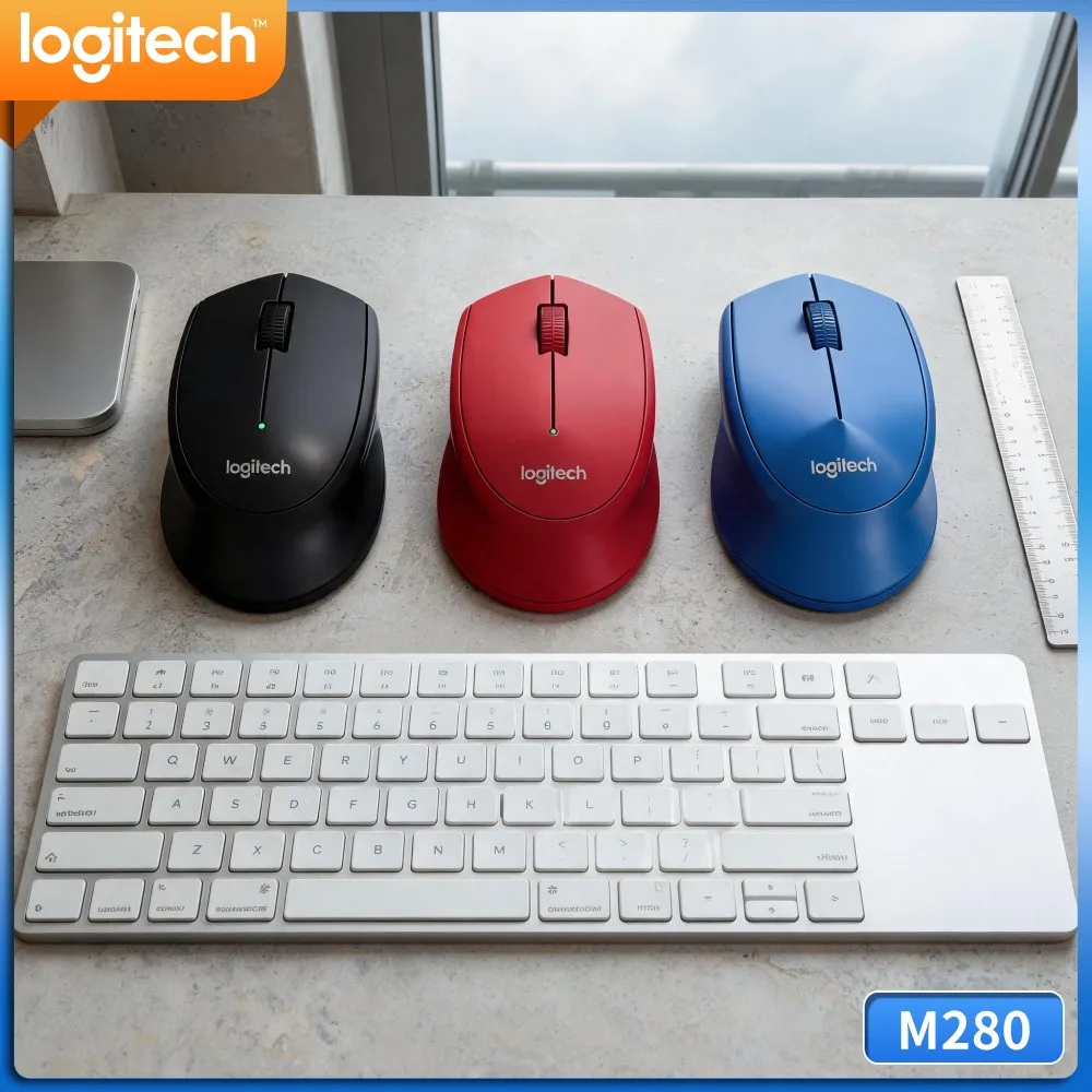 Household Office Wireless Mouse M280 2.4G Simple Install Stable Link For Laptop Desktop Notebook Home Ordinary Computer Work