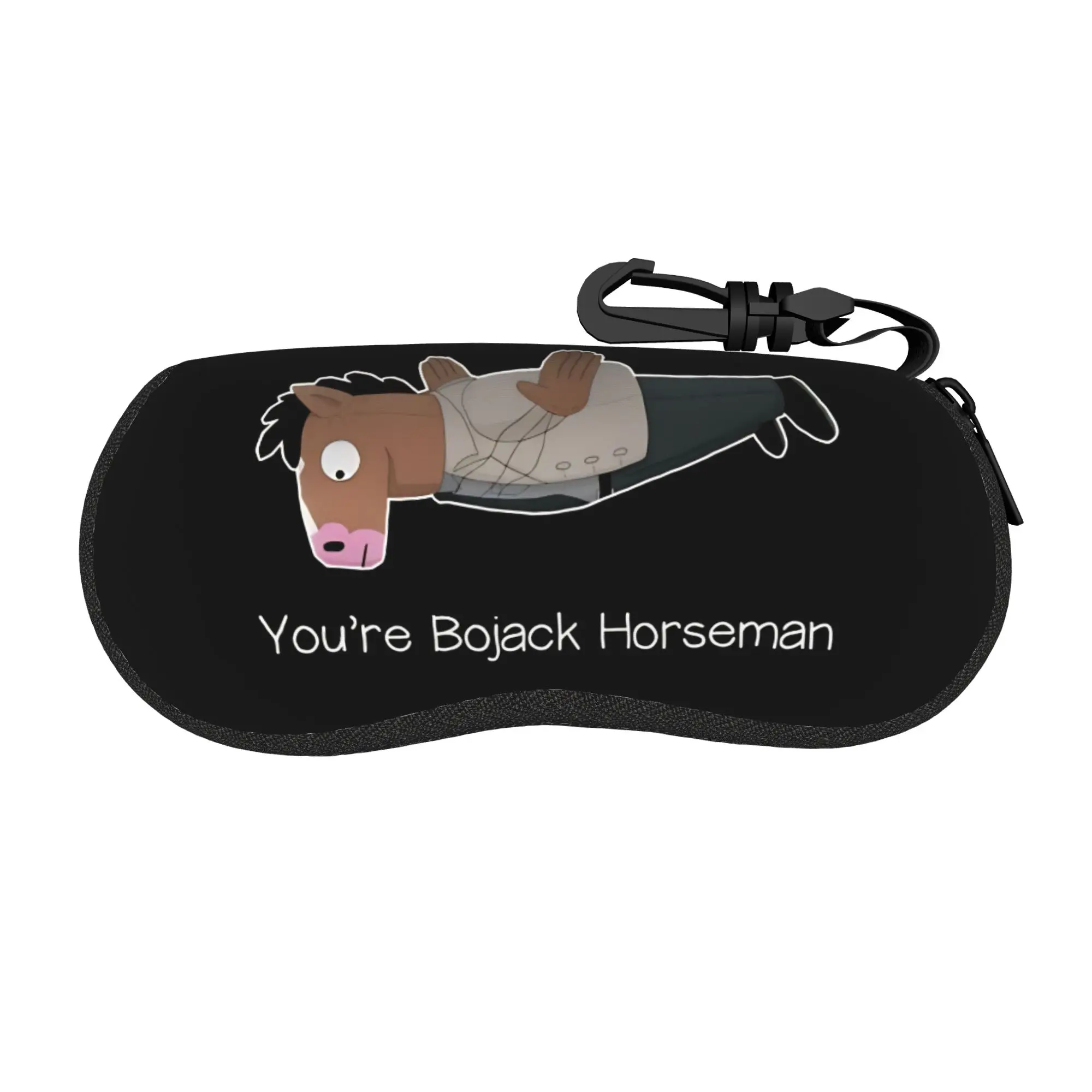 

Футляр для очков Bojacks Horsemans, подарок для девочки, коробка для хранения очков, контейнер для очков с мультяшным рисунком