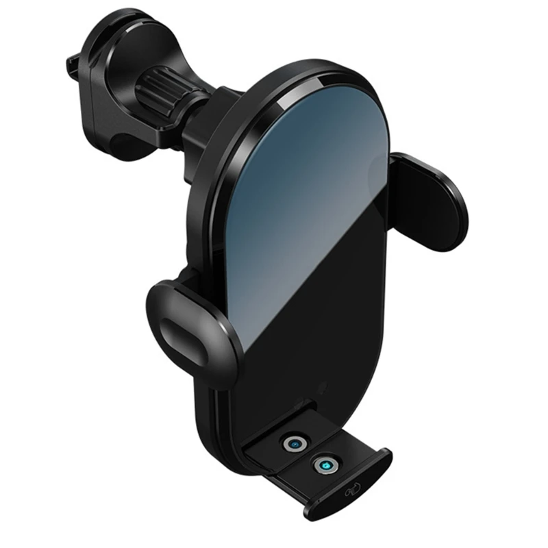 Adsorption Car Phone Charging Holder 360 Degree Rotating 15W Wireless Charging Mount Stand for 15 14 13