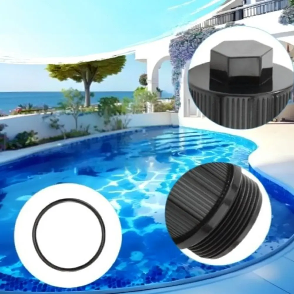Durable Drain Plug For Pentair Clean Clear Plus FNS Plus Pool Filter Tank 190030 PVC Sealing Cap With O Ring