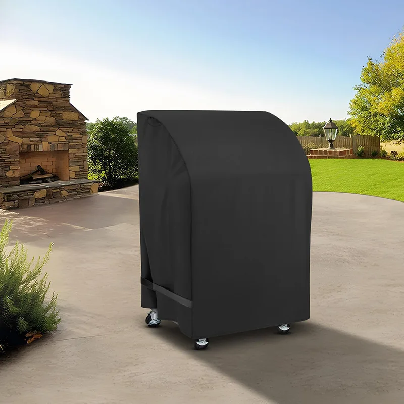 Outdoor BBQ Grill Cover,Dustproof Waterproof Windproof Fabric Barbecue Cover for Gas Charcoal Electric,Barbe Accessories 32 inch view 4
