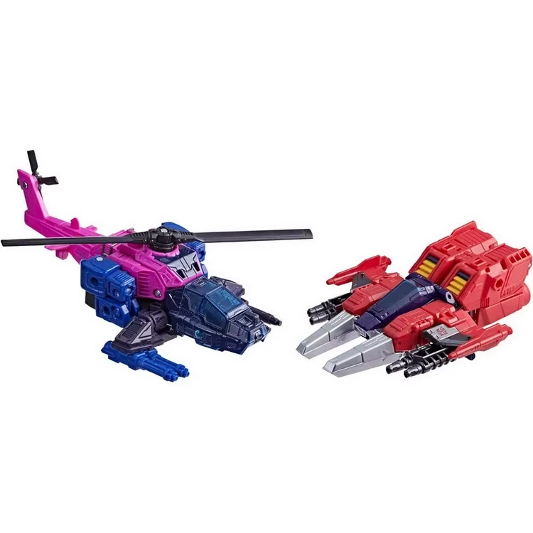 Transformers Age of the Primes Wreck n Doom Collection Topspin VS Spinister 5.5-inch Converting Action Figure 2-Pack Robot Toys
