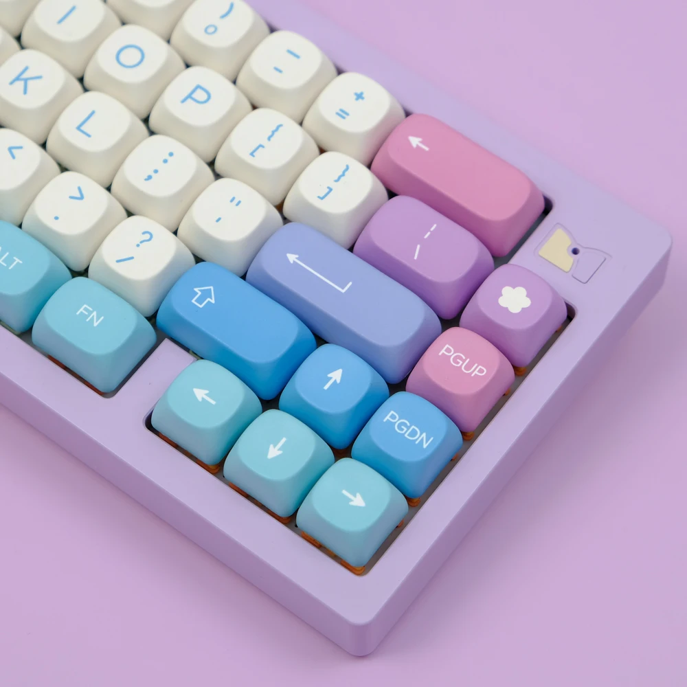 1 Set Fairy Keycaps PBT Dye Sublimation Keycap MOA Profile Key Caps For Keychron Q2 K2 Anne GH60 GK64 Poker 75 980