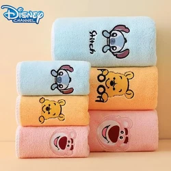 Disney Stitch Towel Bath Towel Three Piece Set Coral Fleece Face Towel Cartoon Cute Child Gift Party New