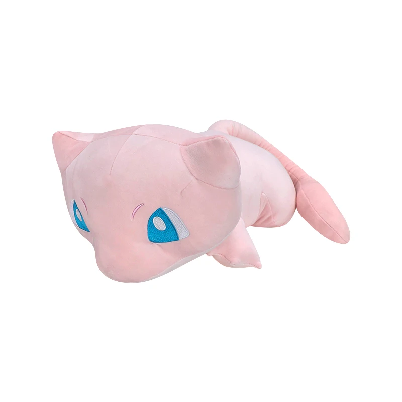 Pokémon LESENDS Mew Oreiller en peluche, Pokémon Sword Shield, Animal en peluche planchers let Glass, Switch Cartoon Game Coussin Teddy, 21"