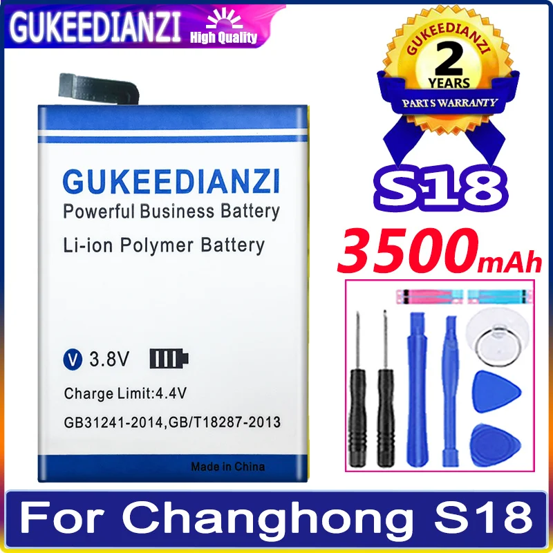 

GUKEEDIANZI Battery 3500mAh For Changhong S18 Bateria