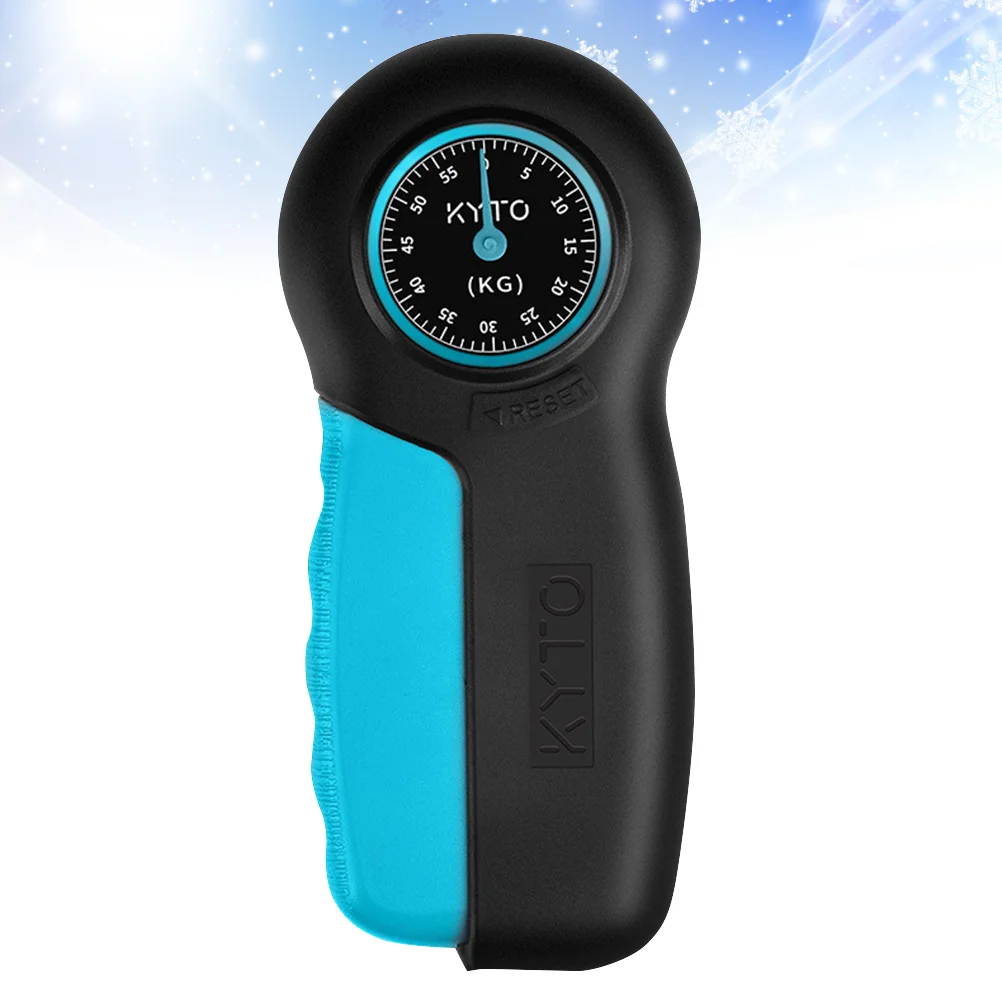 Hand Evaluation Dynamometer Grip Strength Measurement Force Gauge Load Cell Wrist Forearm Strength Training Hand Grip (Black