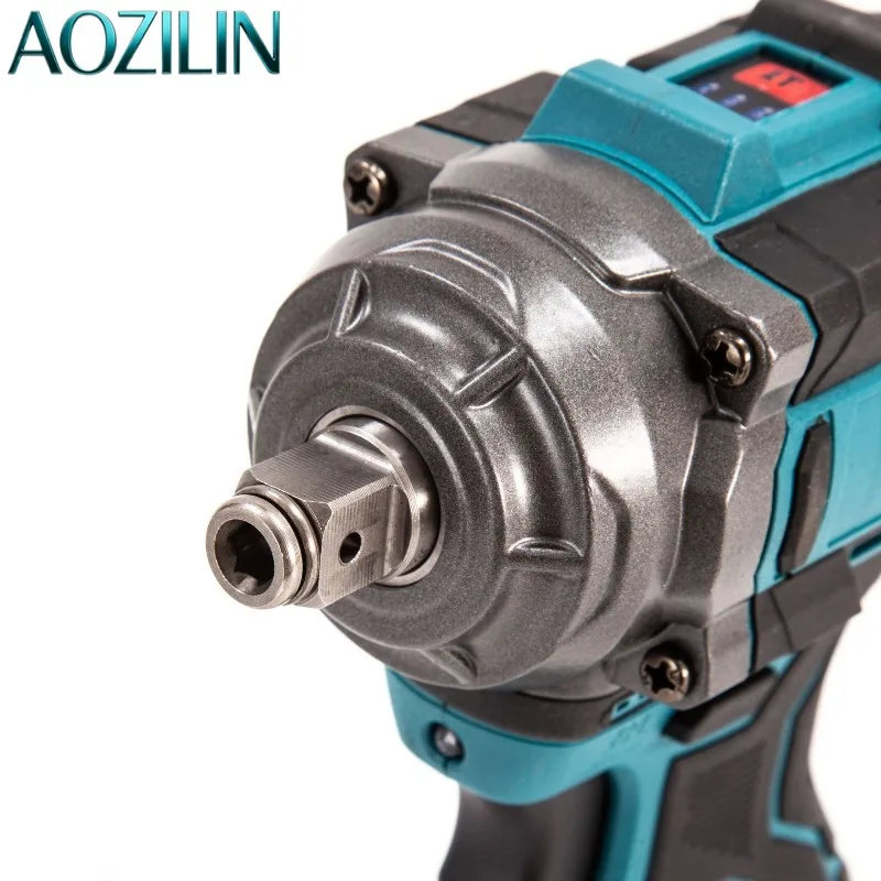 AOZILIN Lithium Brushless Cordless Impact Wrench Portable Electric Wrench For Scaffold Car & Wood Work