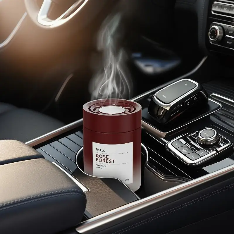 Gel Car Perfume Solid Air Freshener Odor Eliminator for Long Lasting Auto Interior Fragrance