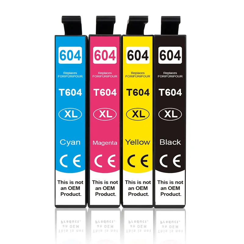 Ink Garden 604XL Tintenpatrone VOLL für Epson T 604 T604 XL mit Chip kompatibel XP 2200 2205 3200 3205 4200 4205 WF 2910 2930 2950 Drucker 5