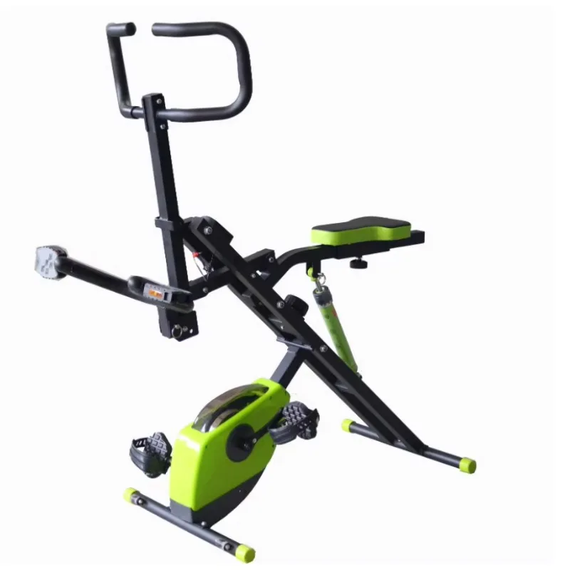 Bicicleta de Ejercicio Body Crunch X, Máquina de Ejercicio para Montar a Caballo