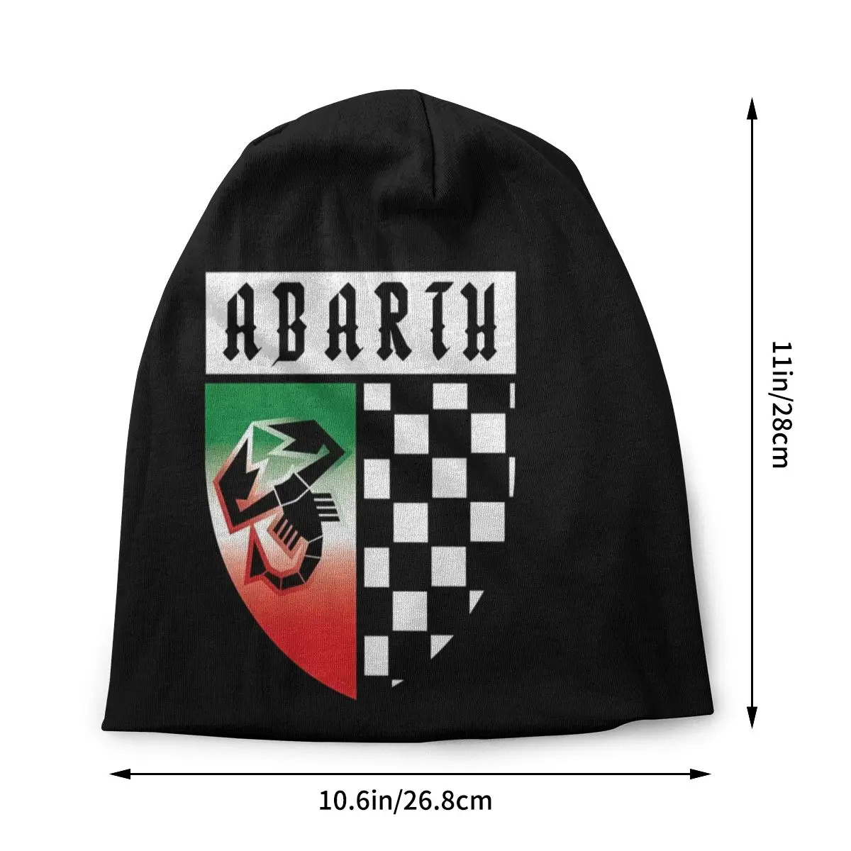 Abarth Scorpion Skullies Beanies Caps Abarth Family Thin Hat Autumn Spring Bonnet Hats Men Women's Unisex Ski Cap