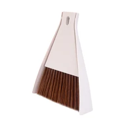 Mini Desktop Broom and Dustpan Set Household Dust Pan and Brush Cleaning Tool