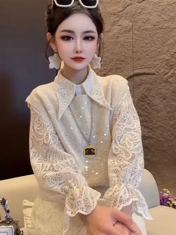 Ele Lace Irt Women'…