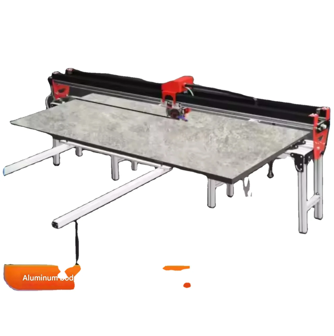 Automatic Table Saw Cutting Machine 220V Large Porcelain Tile Marble Slab Stone Cutter with 45Degree Feature 3200mm