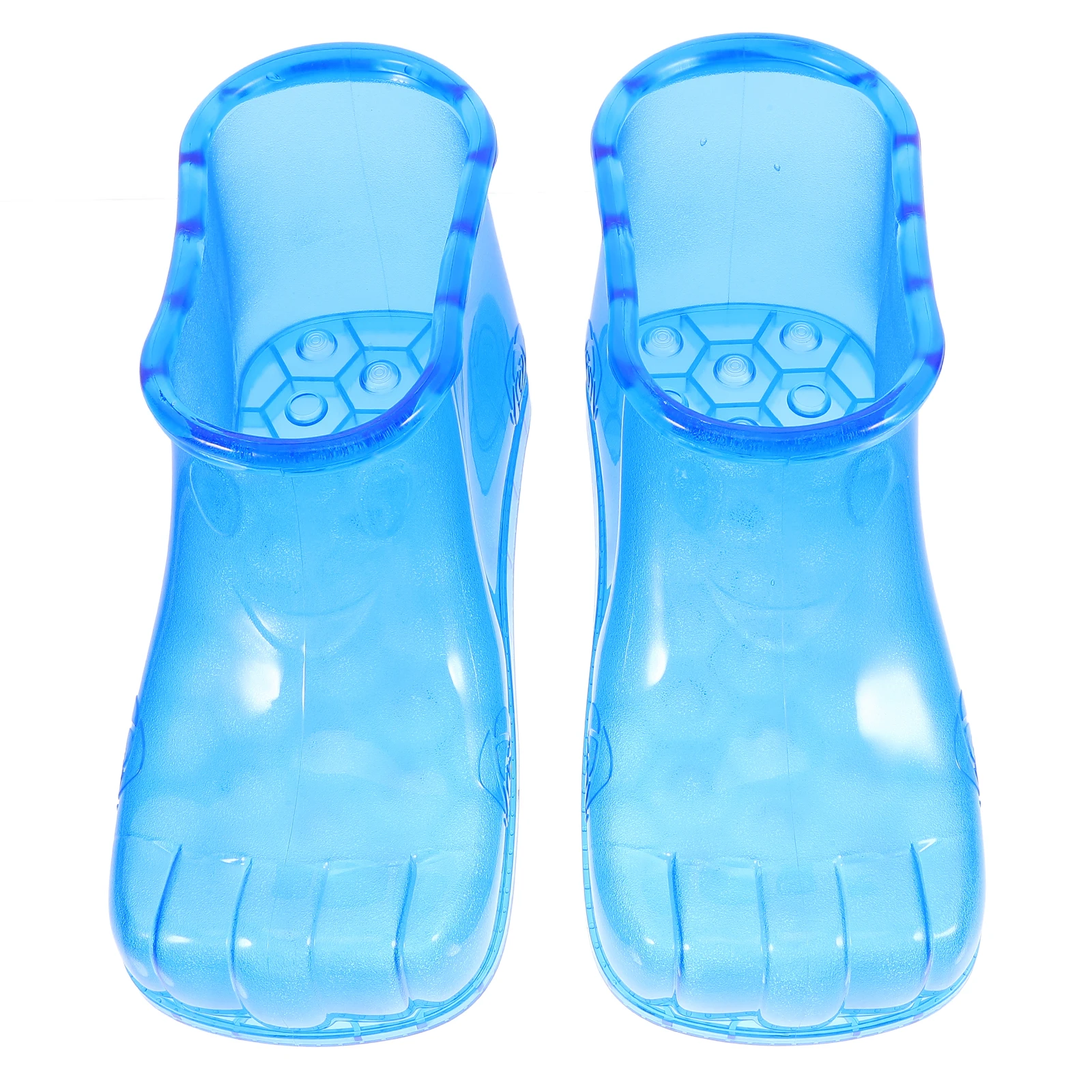 

Foot Soaker Shoes Large Size Comfortable Relaxation PVC Material Portable Foot Bath Tub Spa Boot For Adults Home Use
