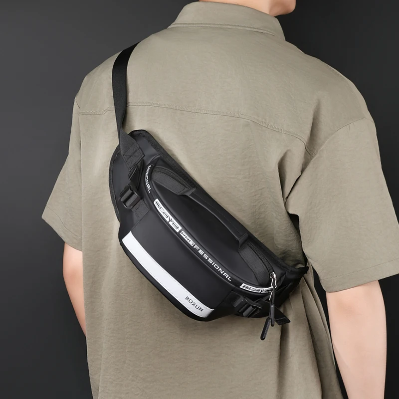 

Нагрудная сумка, дизайнерская нишевая легкая сумка через плечо, мужской летний водонепроницаемый рюкзак на плечо для путешествий, спортивный велосипедный рюкзак