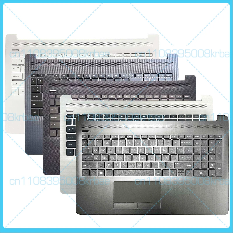 

Для HP 15-DA DB 15S-DR TPN-C135 C136 250 G7: Сборка корпуса (палмрест) с клавиатурой и тачпадом