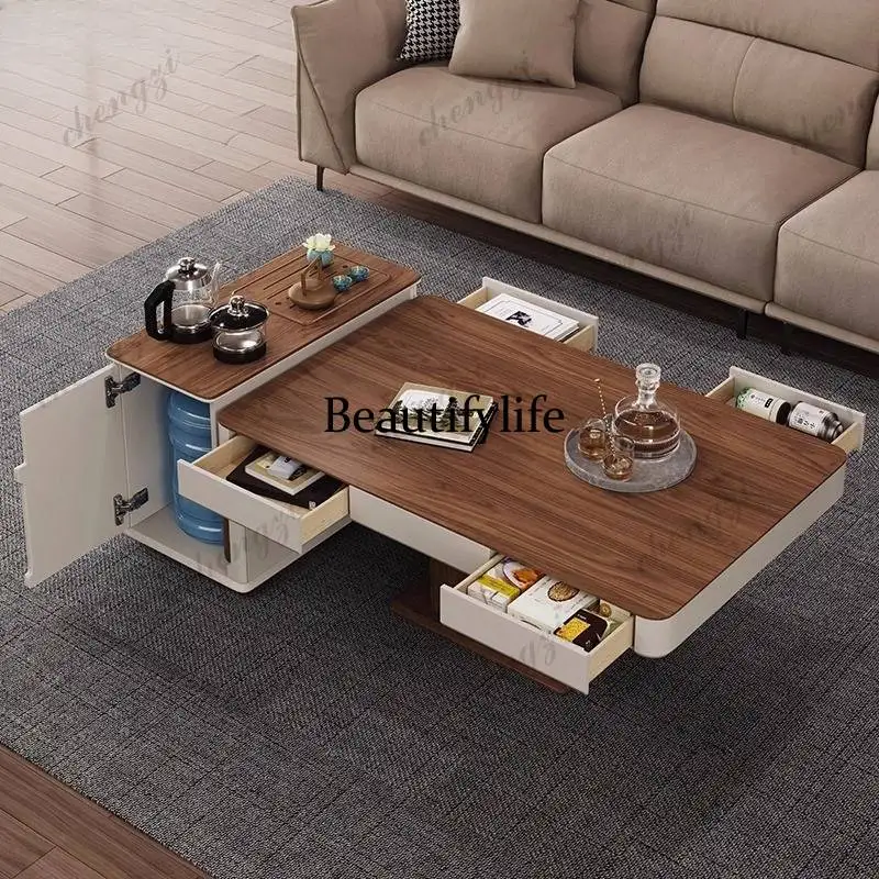 

Aufbewahrungs-Couchtische, multifunktional, luxuriös, Dopamin, moderne Couchtische, nordisch, verstellbar, Mesinha