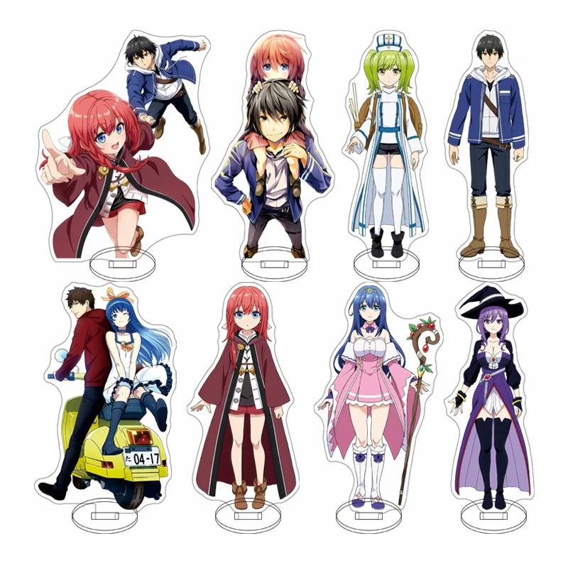 Lv999 No Mura Bito Koji Kagami Alice Balnesio Acrylic Stand Desk Ornament Collectible Present Accessories Keychain Cartoon