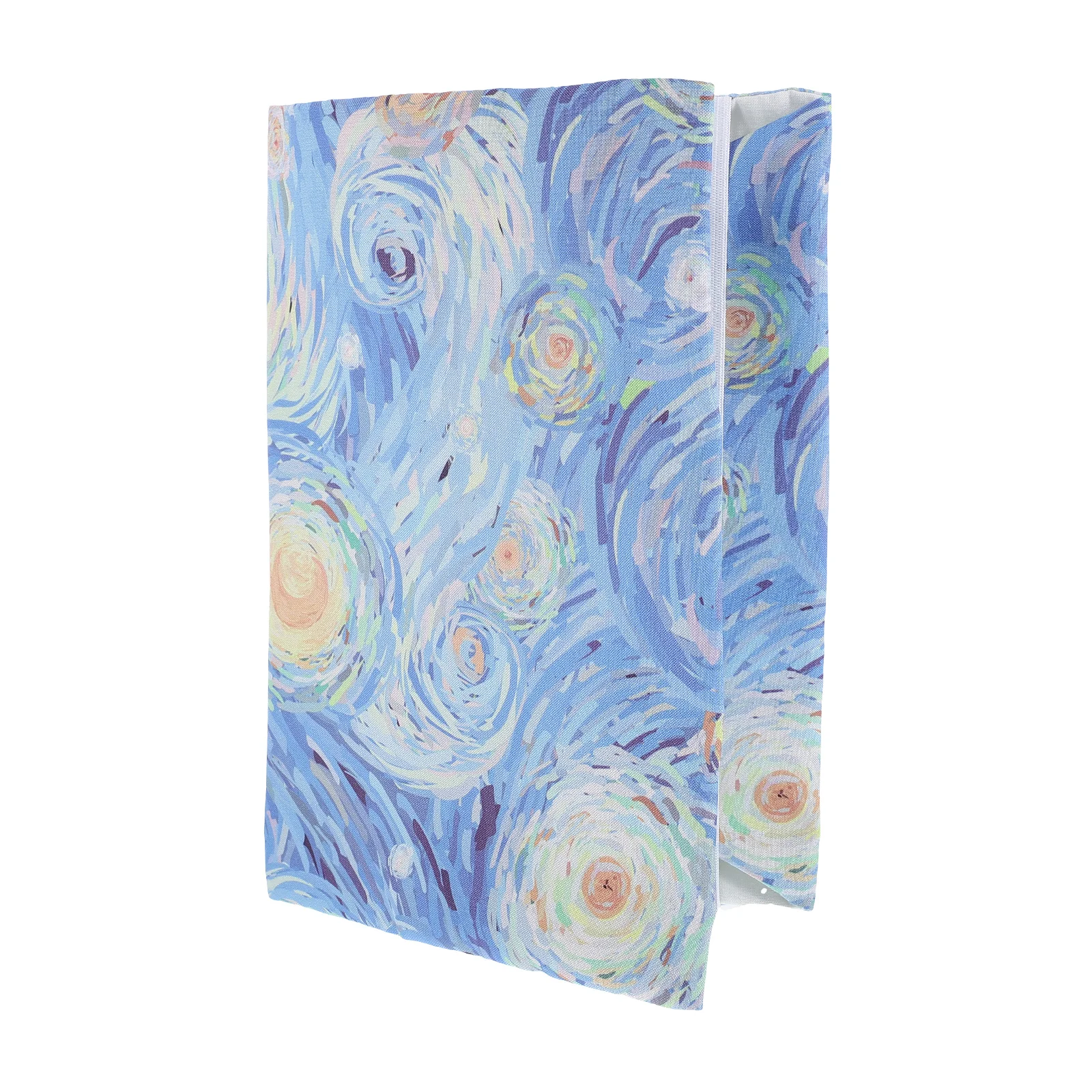 

Decor Protector A5 Book Covers Hardcover Soft Cloth Book Protector Flower Pattern Adjustable Book Cases Note protective book