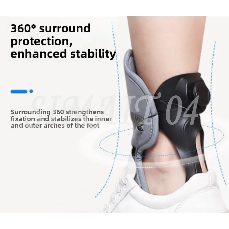 Ankle Fixed Support Foot Ptosis Orthosis Orthosis, Stroke Hemiplegia Rehabilitation Equipment, Correction Varus Shoes
