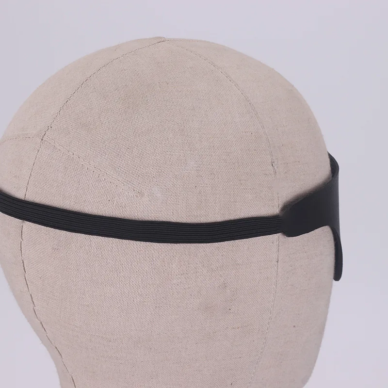 Himeno masque pour les yeux tronçonneuse homme Anime une oeil visière Cosplay accessoires de déguisement homme femme noir patch oculaire carnaval habiller accessoires