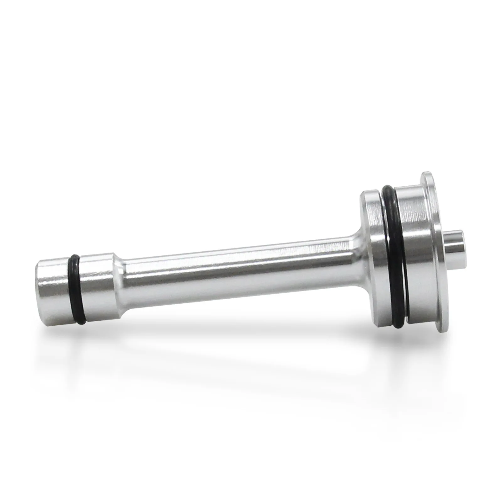 CNC Machined Aluminum Transmission Cooler Barbell for GM 6L80 / 90 and 8L90 Thermostat Bypass Plug with Buna O-rings