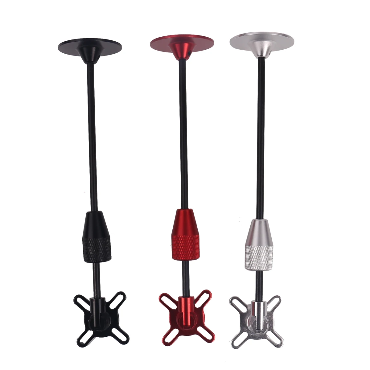 GPS Folding Antenna Stand with Carbon Rod Installation Bracket Signal Bracket Adjustable Portable Stand for GPS Equipment